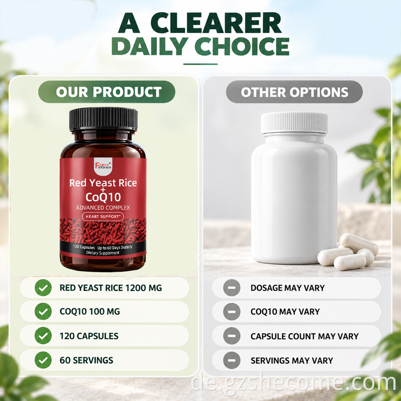 Red Yeast Rice Coq10 Capsules7
